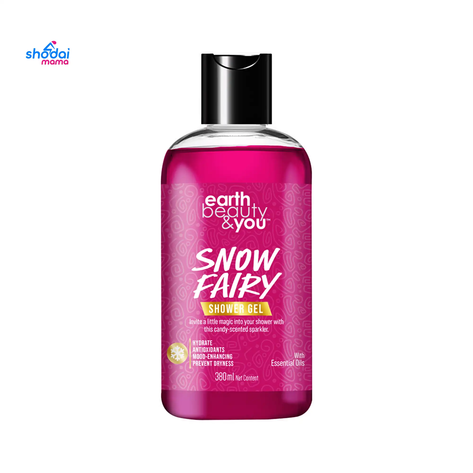 Earth Beauty & You Shower Gel Snow Fairy Shower Gel 380ml